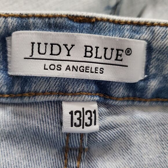 Judy Blue High Rise Slim Fit Jeans  Size 13/31 Light Wash JB88241 - Picture 8 of 11